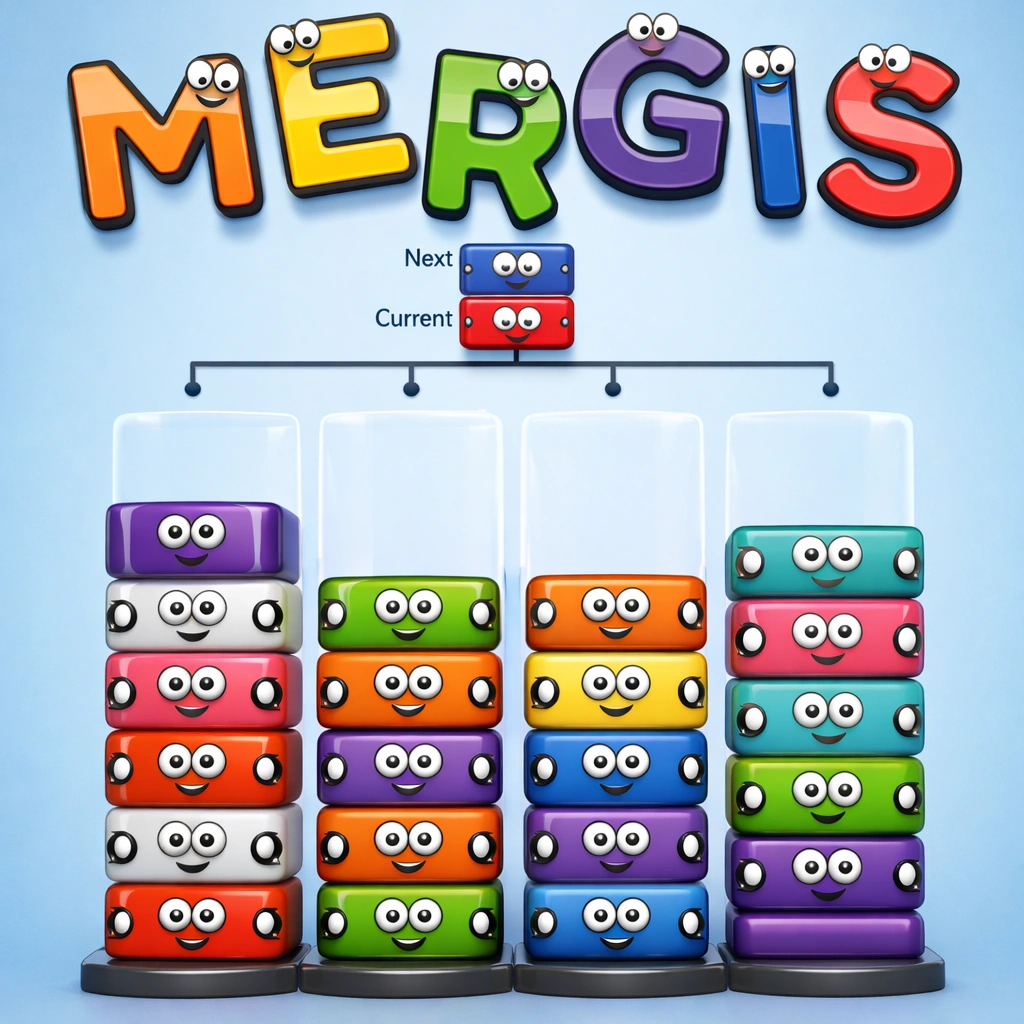 Mergis: Merge, Build and Conquer Your Way to Victory!